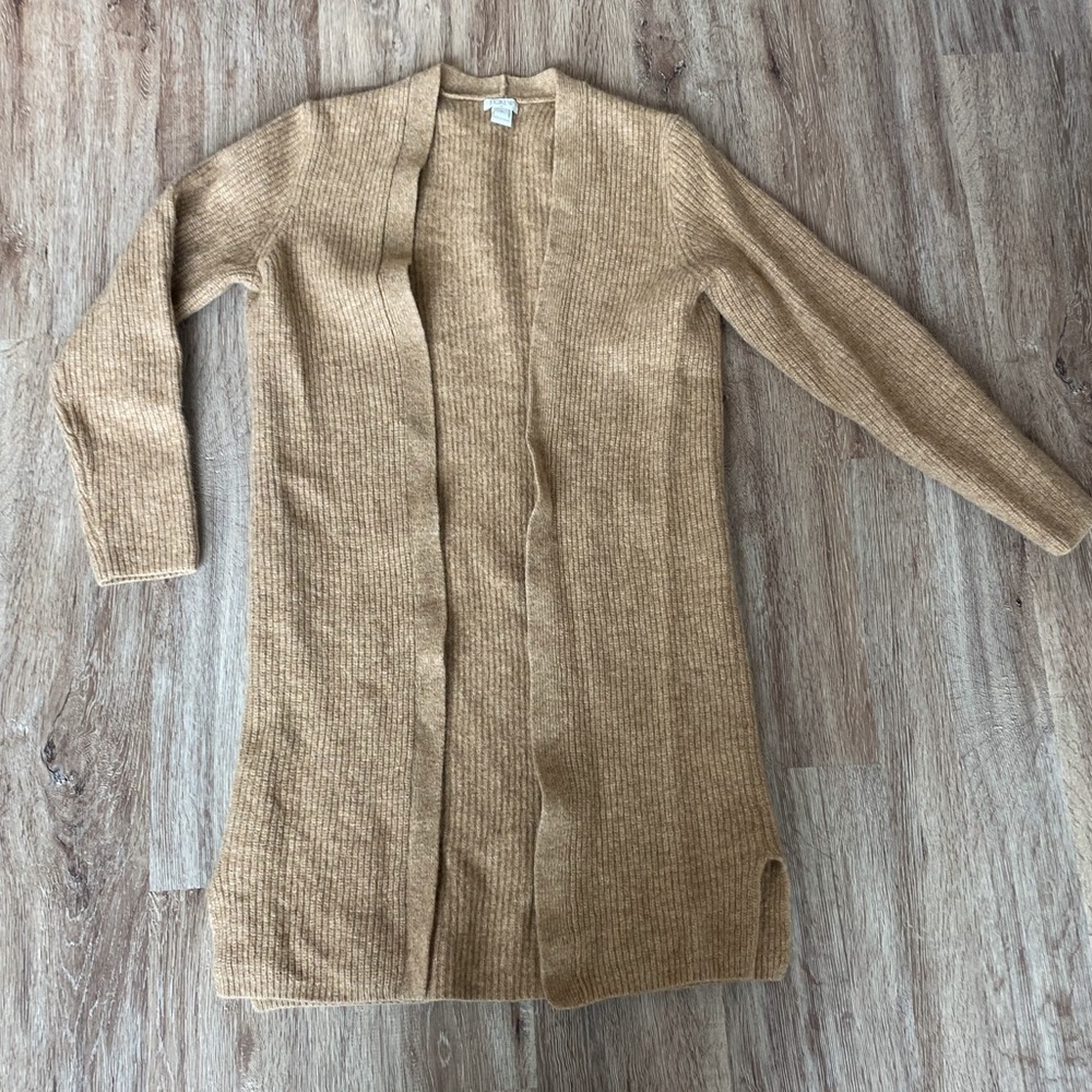 J. Crew Long Cardigan, Size 10